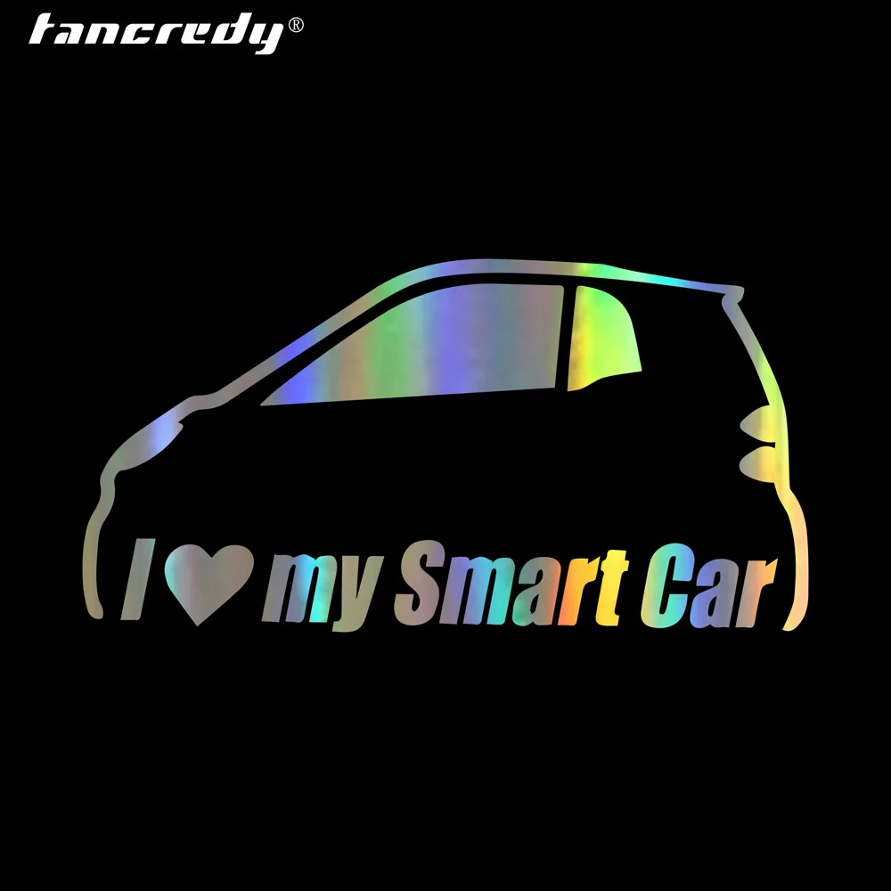 Наклейки для автомобиля I love my Smart Car забавные наклейки на бампер и Стайлинг