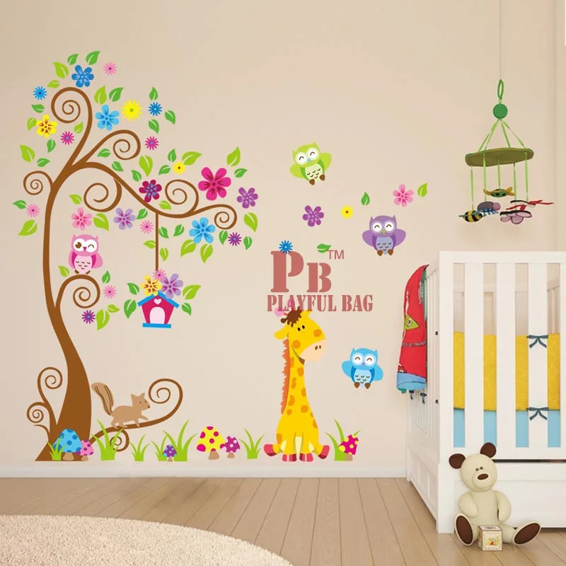 Foreign trade JM7251AB large DIY cartoon stickers children room decoration | Игрушки и хобби