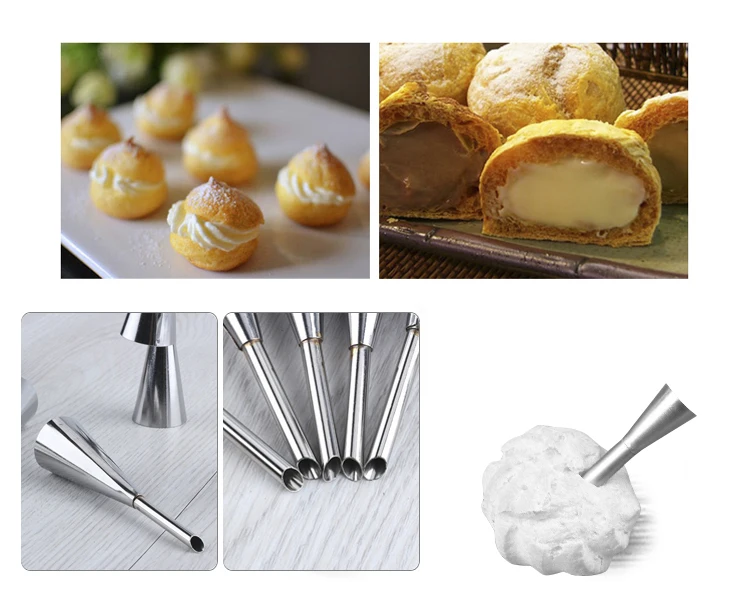Размер L нержавеющая сталь глазурь трубопровод сопло крем клюв кондитерский