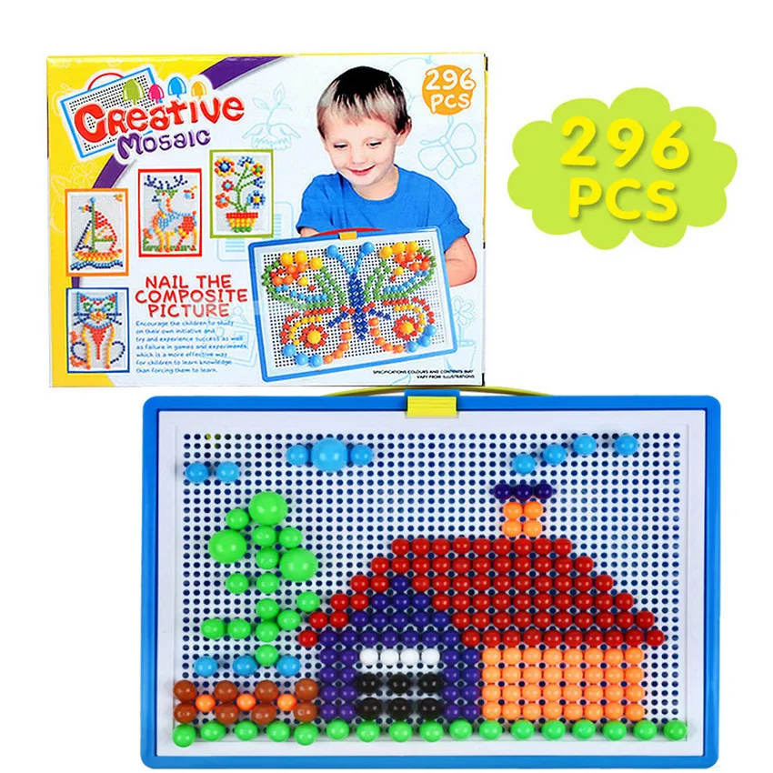 

Игра-пазл Монтессори, в виде гриба, геометрической формы