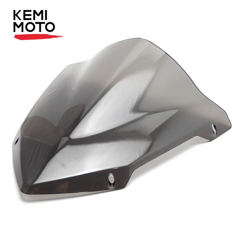 Black KEMiMOTO лобовое стекло для YAMAHA MT 07 MT07 MT-07 FZ-07 FZ07 Аксессуары для мотоциклов Parebrise - Цвет: Black