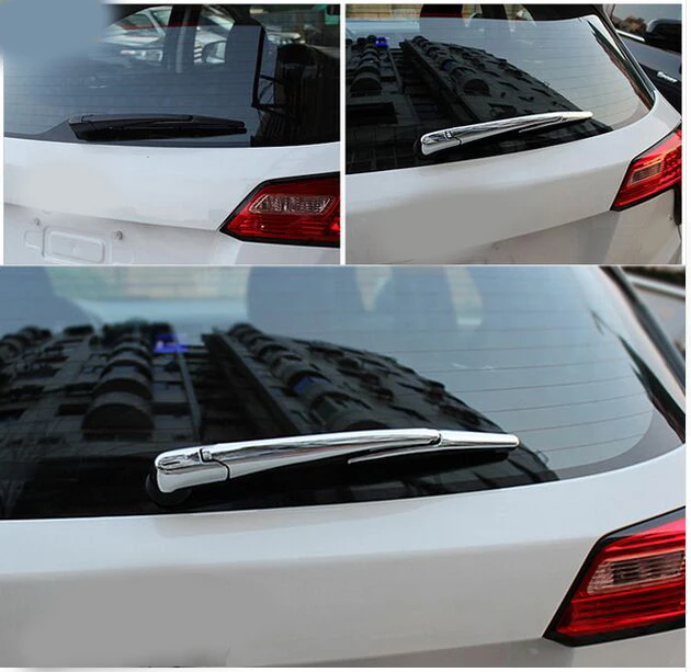 

2017 аксессуары подходят для Honda HR-V / VEZEL 2014 2015 2016, хромированная накладка на рукоятку стеклоочистителя заднего стекла, накладка на лезвие, верх...