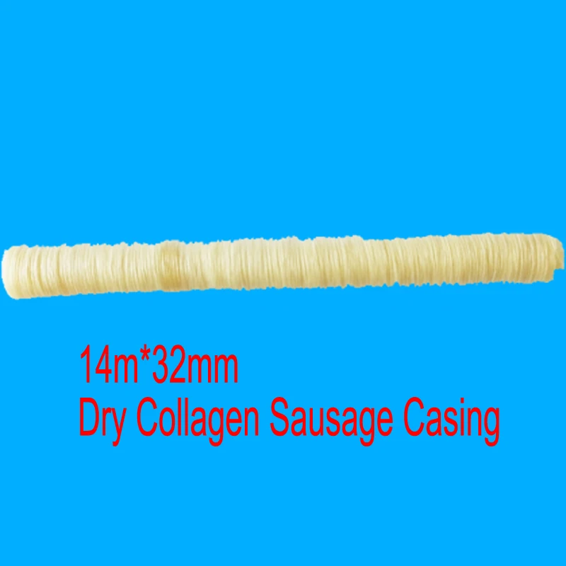 Упаковочные инструменты для колбасы 14 м * 32 мм трубка приготовления корпус машина