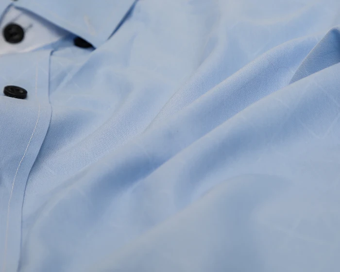 Мужская Повседневная рубашка BOLUBAO однотонная приталенная под смокинг с длинными - Фото №1