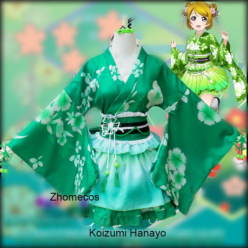 Аниме Lovelive Косплей Love Live кимоно Yazawa Nico костюмы косплей для женщин девочек Sonoda Umi