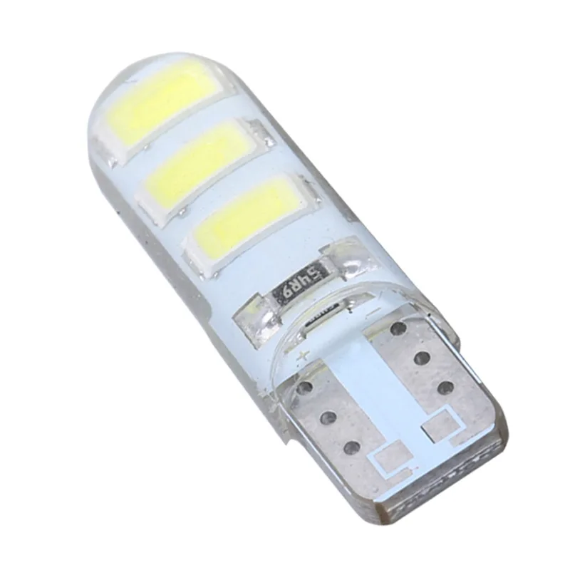 1 шт. Авто T10 светодиодный холодный белый 194 W5W 168 COB кварцевая автомобильная лампа с