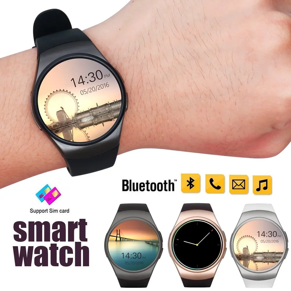 2018 лучшие носимые фитнес Шагомер Bluetooth Смарт часы телефон Smartwatch для детей мужчин