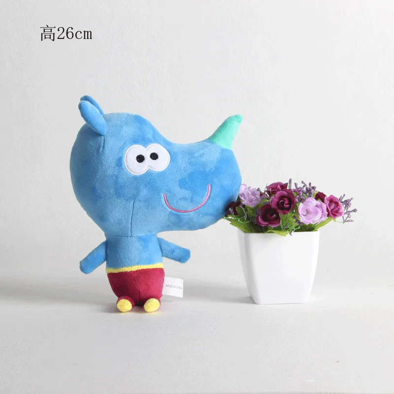 20-28 см Hey Duggee Norrie Betty Tag Happy Roly мягкая плюшевая игрушка кукла детские рождественские подарки