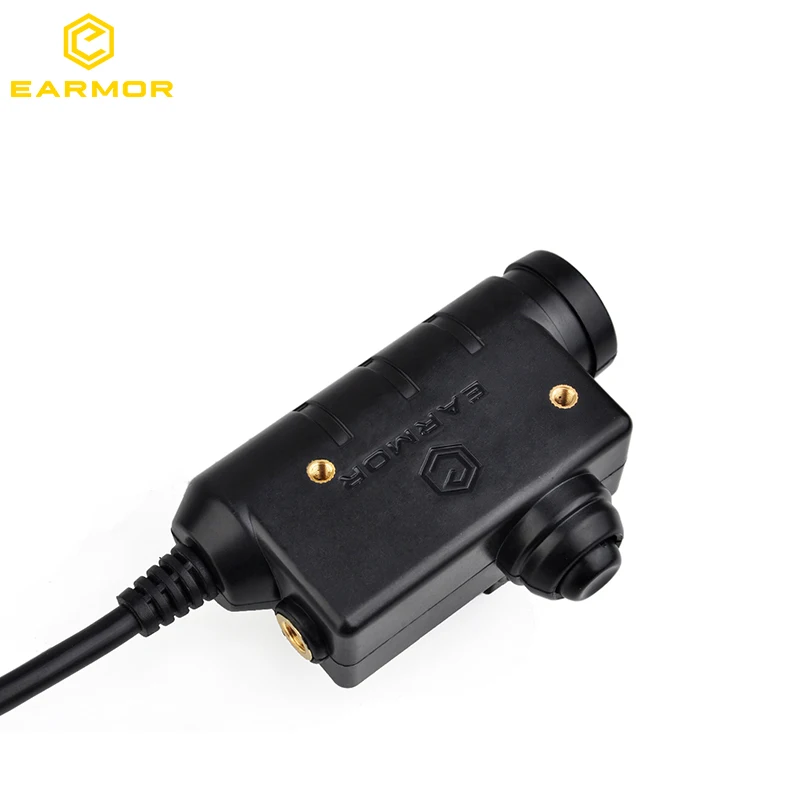 OPSMEN Earmor M51 PTT Kenwood телефонный штекер 3,5 мм AUX Тактический аксессуар для гарнитуры