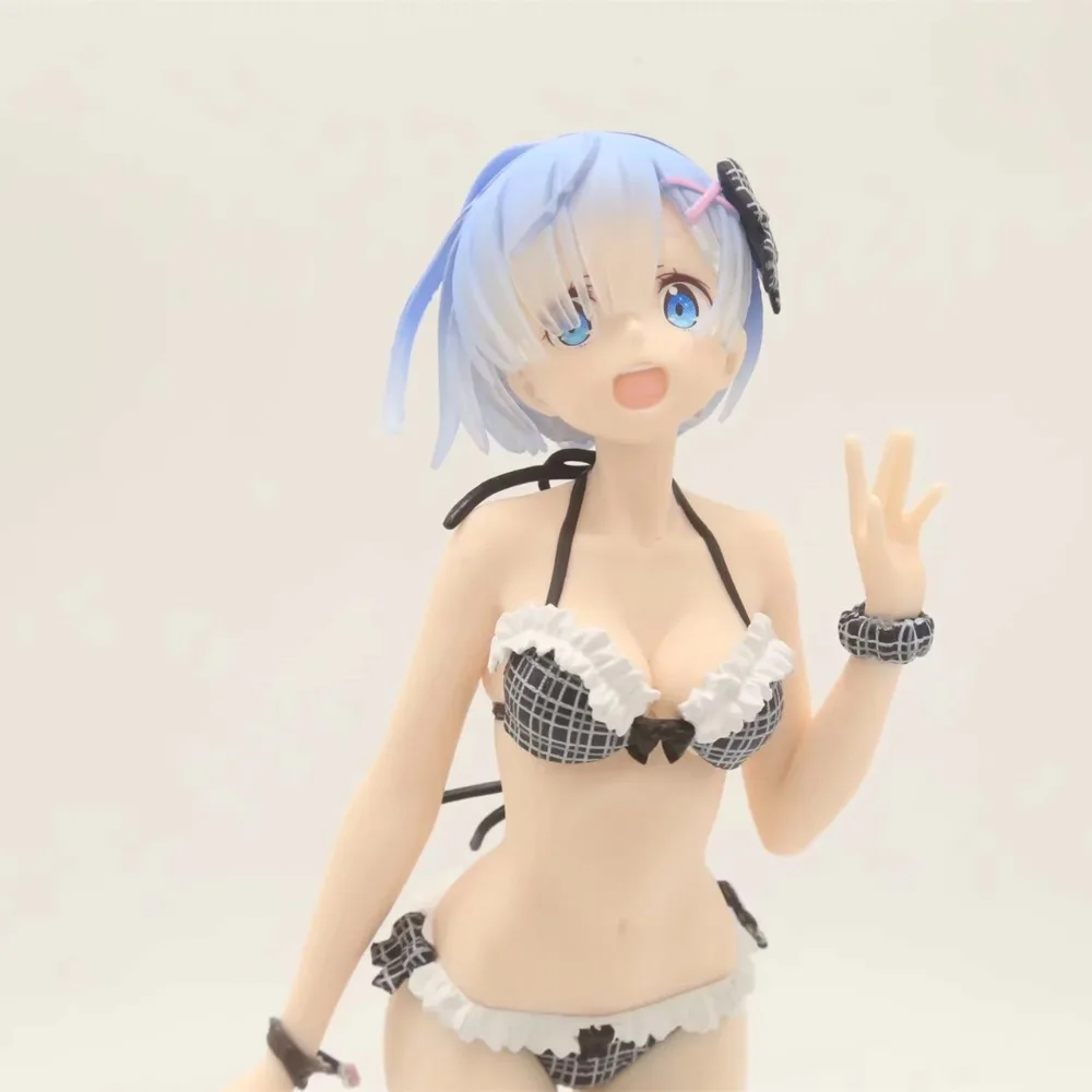 EXQ фигурка аниме Re:Life in a другой мир от zero Rem сексуальный купальник Ver. ПВХ