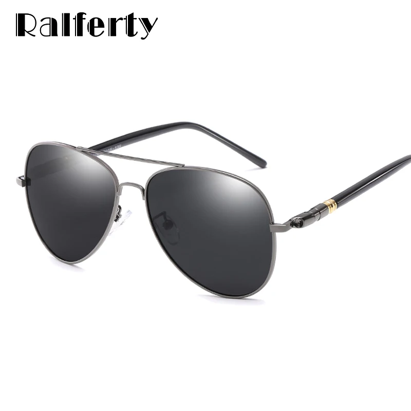 Ralferty Pilot Солнцезащитные очки для мужчин поляризованные UV400 Высокое качество