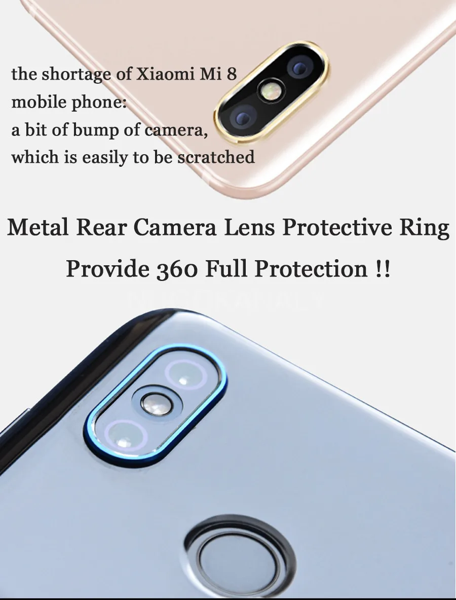 Закаленное стекло+ металлическое защитное кольцо для Xiao mi A3 mi 9T Pro 9 Lite CC9 CC9e пленка для камеры заднего объектива для Red mi K20 Pro Note 8 7