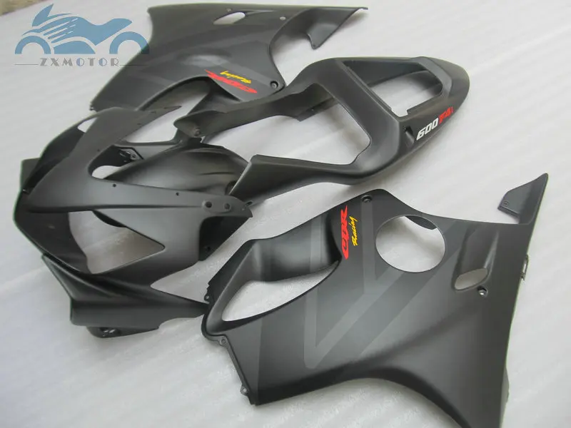 Комплект высококачественного обтекателя для 2001 2002 2003 CBR 600F4i матовый черный