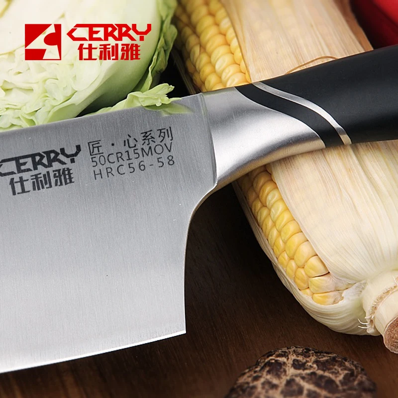Кухонный нож из молибденово-ванадиевой стали для нарезки мяса рыбы овощей