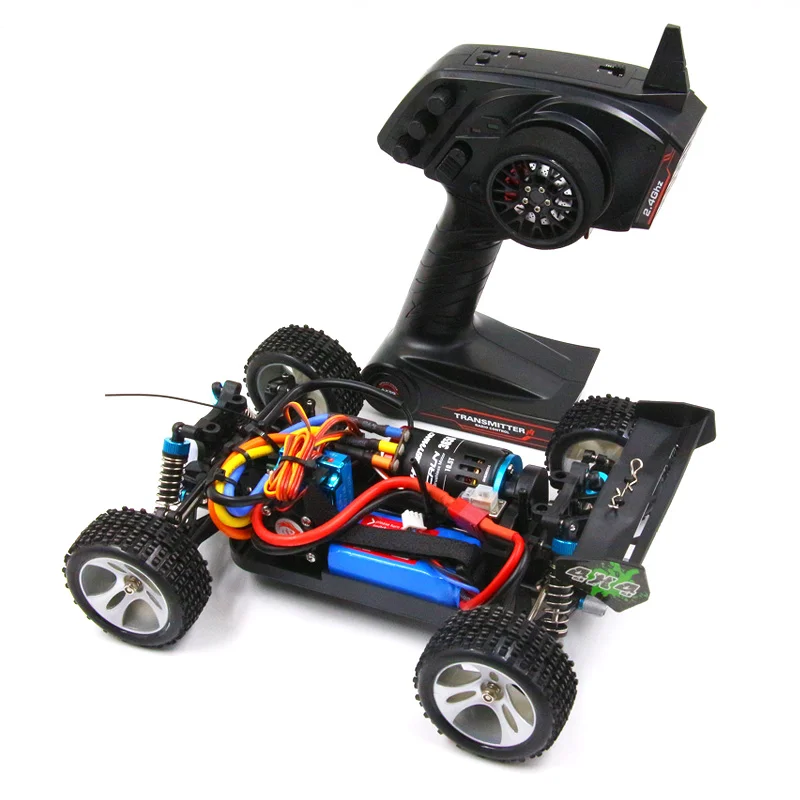 RC WLtoys 1/18 A959-B A969-B A979-B A929-B RTR с бесщеточным двигателем мощность SD система обновления 3650 сенсорный двигатель 120A ESC emax ES3004 сервопривода