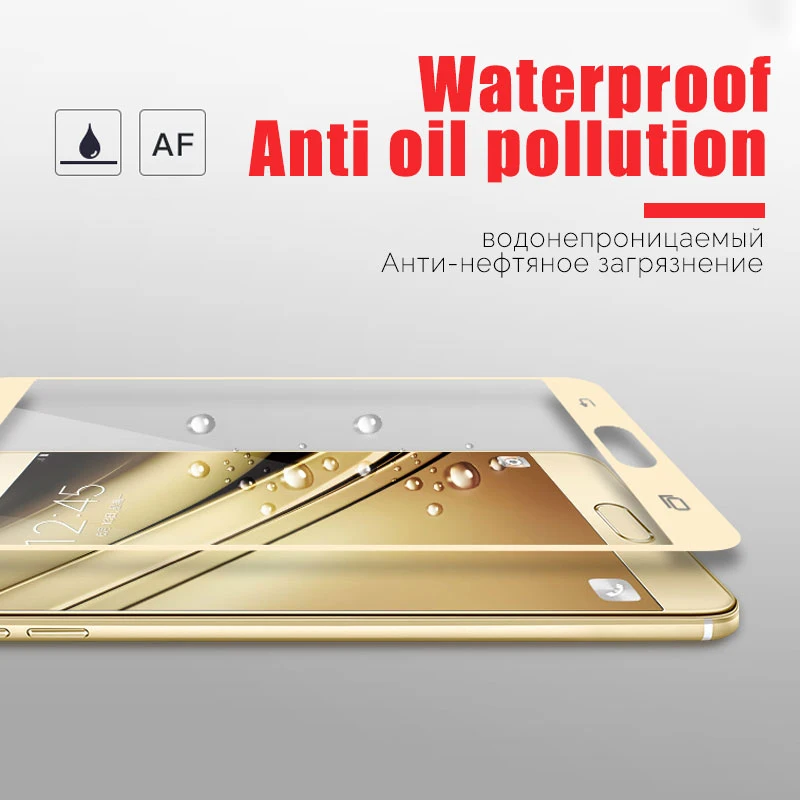 Защитное стекло закаленное 9H для Samsung Galaxy A6 A8 Plus 2018 J3 J5 J7 2016 2017 J530FM J730FM J4 J6 |