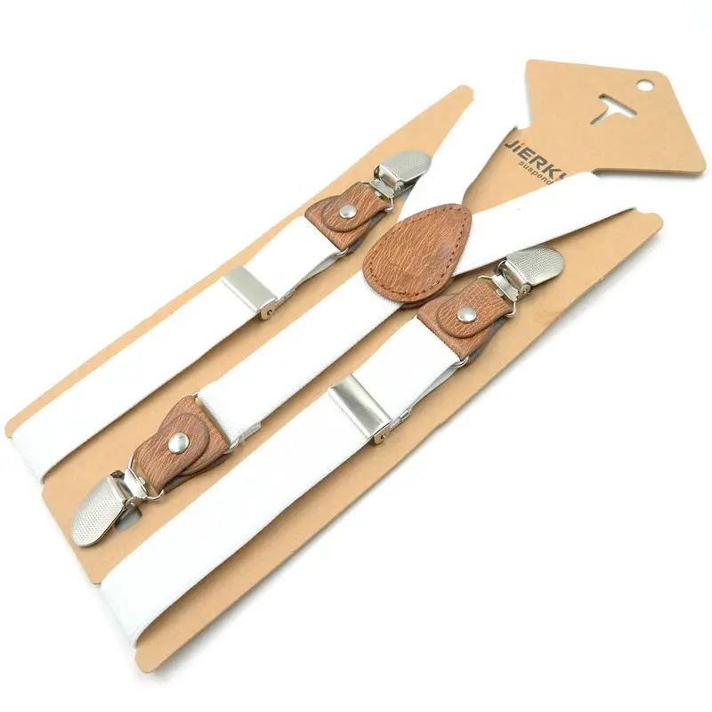 Детские подтяжки модные детские прочные 3 зажима для мальчика брюки эластичный