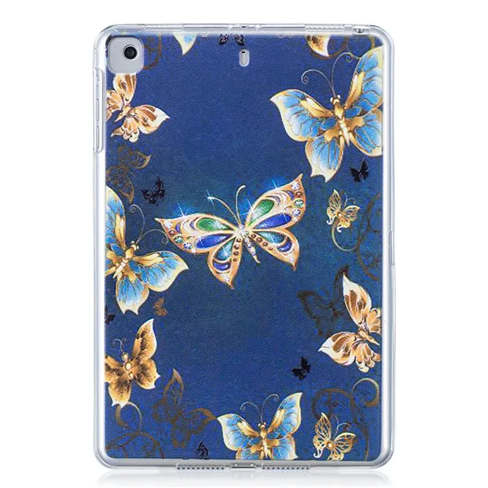 A Чехол Wekays для iPad Mini 1 Mini 2 Min 3, мягкий силиконовый чехол с рисунком для IPad Mini1 Mini2 Mini3 7,9 дюймов, чехол s Kids - Цвет: A
