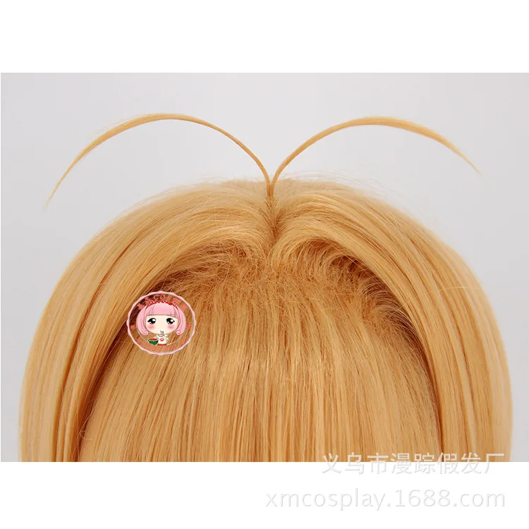 Аниме Косплей карта Captor Sakura KINOMOTO Сакура парик косплей чистая волосы Хэллоуин