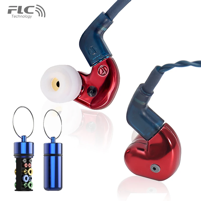 Гибридные Внутриканальные наушники FORREST FLC8S IEM HiFi 2BA + с тройным Драйвером|in-ear