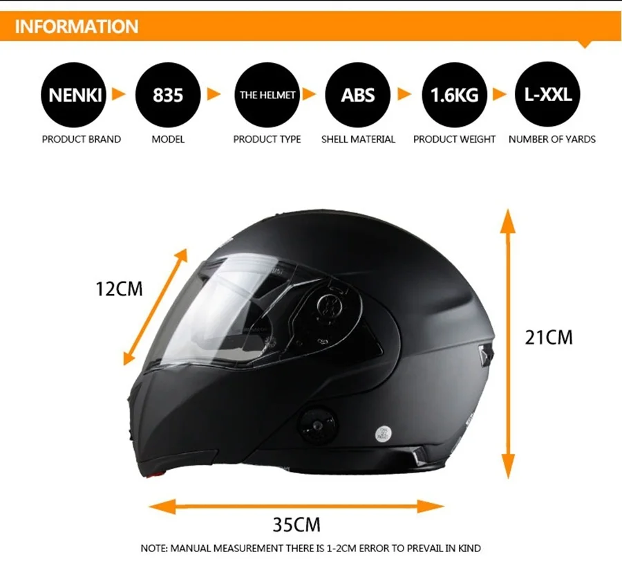 1 шт NENKI DOT полный шлем для лица Capacete Casco шлем для гонок по бездорожью мото шлемы с двойными линзами мотоциклетные шлемы