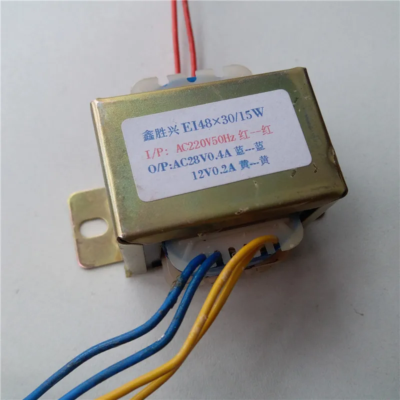 28V 0.4A 12V 0.2A трансформатор 220V вход 15VA EI48 * 30 японский увлажнитель силовой |