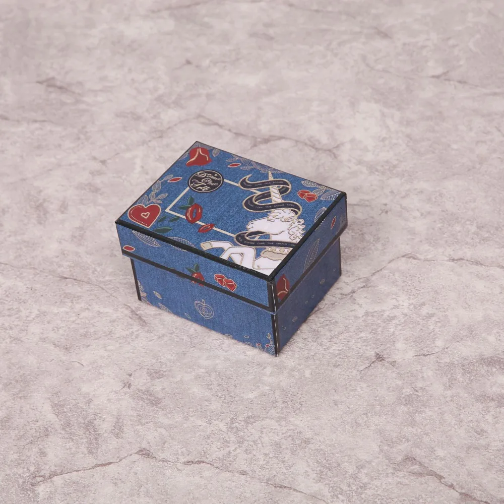

Коробка для ювелирных изделий, 9x6,5x6 см, 5 шт./лот