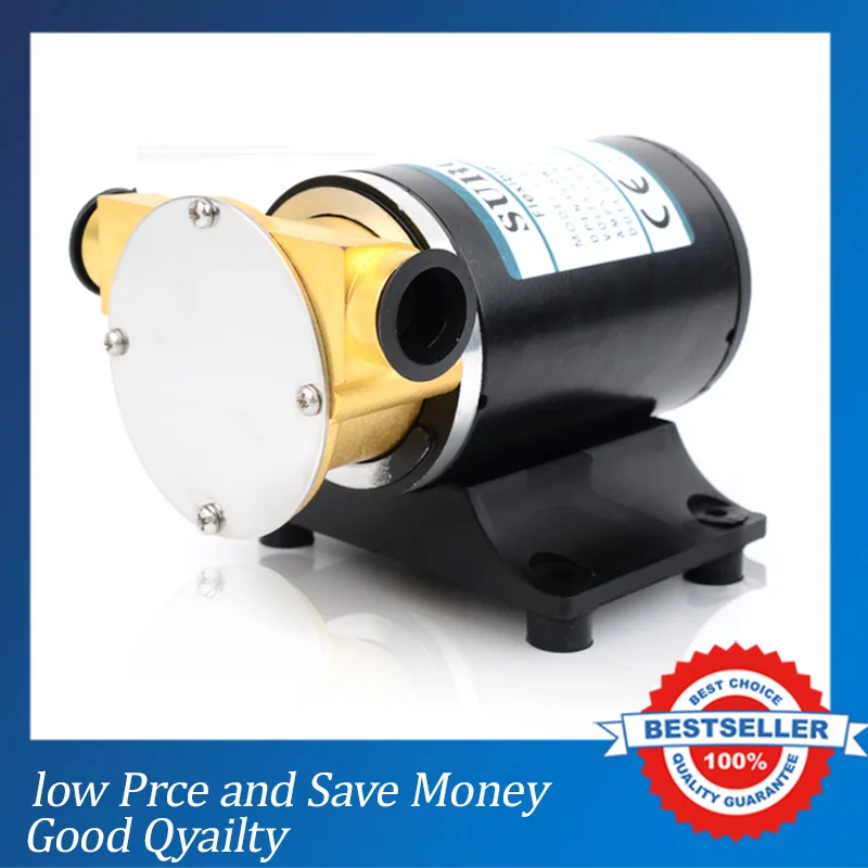 

12V/24V Small Deck Wash Pump 30l/min Bilge Vane Pump