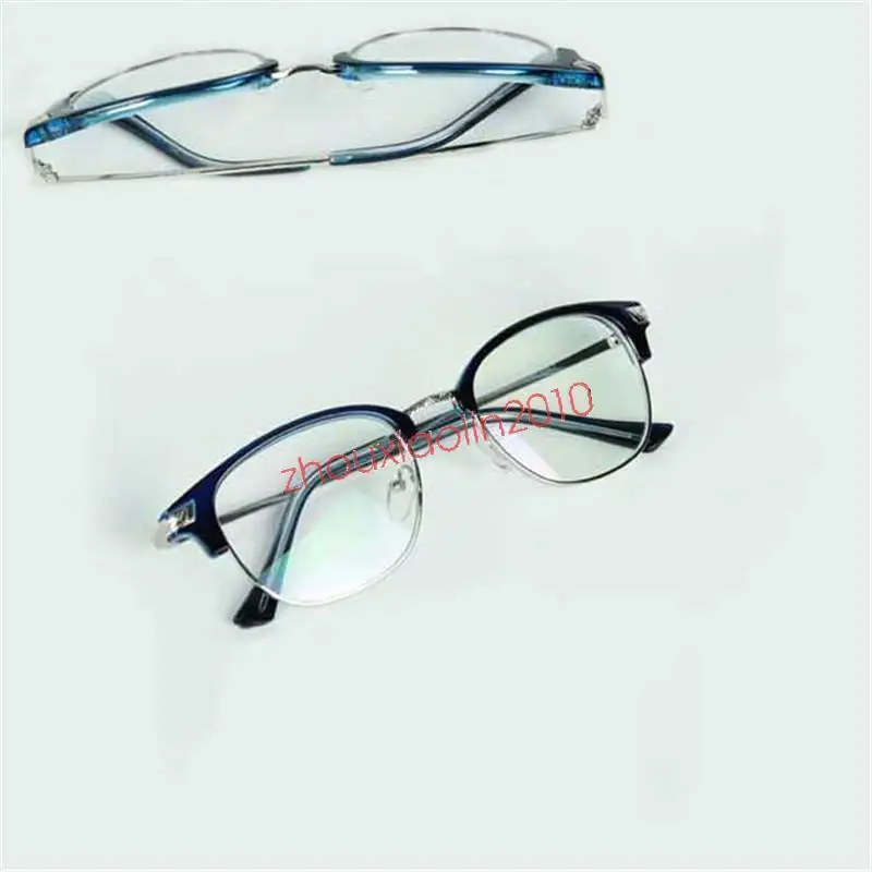 Аниме Юри! На льду кацуки юури синие полуоправы очки Косплей костюмы реквизит с