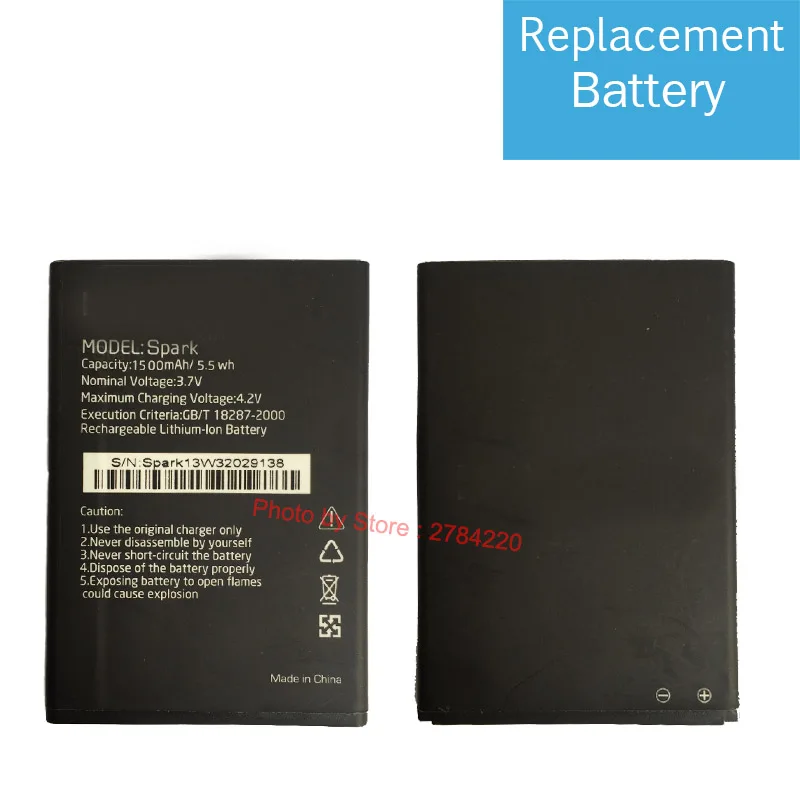 

1500mAh 100% New Battery For Highscreen Spark Bateria Batterie Baterij Cell Mobile Phone Batteries