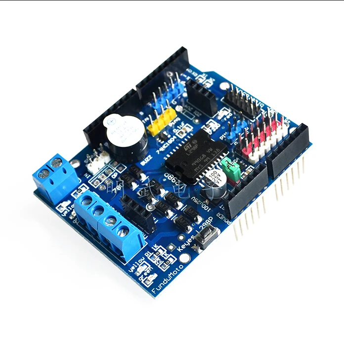 1 шт./лот L298P Мотор Щит привод для arduino|motor shield|arduino motor shieldshield arduino |