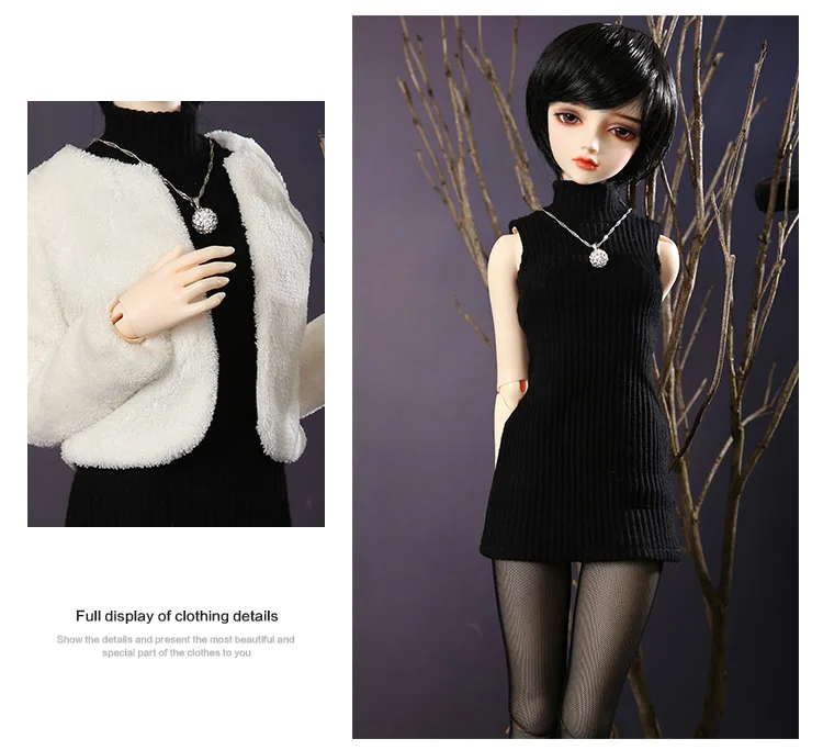 BJD одежда Kanadoll Bambi gisel SDgr SD10 1/3 BJD SD платье «София» Красивая кукольная одежда ремонт тела OUENEIFS аксессуары