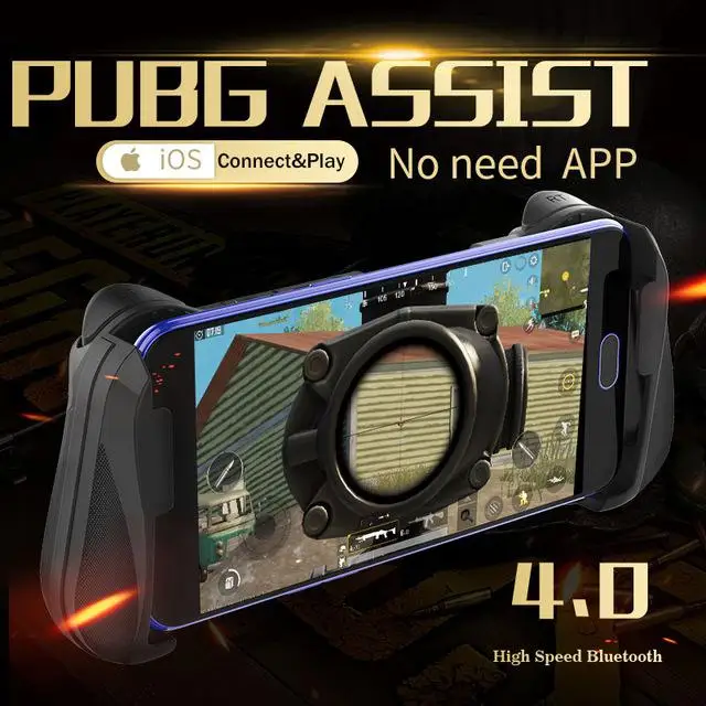 Yiwa Bluetooth 4 0 геймпад PUBG контроллер мобильные триггеры джойстик беспроводной для