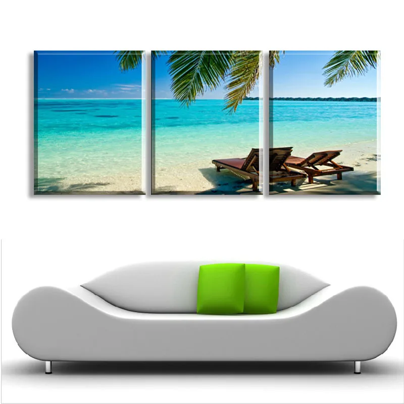 Бесплатная доставка 3 панели горячее современное простое абстрактное