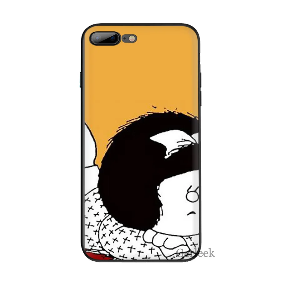 Чехол для телефона Mafalda DIY красивый чехол iPhone 6 6S 5 5S SE XR X XS MAX 8 7 Plus | Мобильные