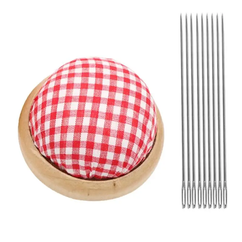 cushion with needles Набор для шитья игольчатая Подушка с 25 шт. набор игл для шитья DIY инструмент для рукоделия для вышивки крестом Швейные Инструменты для вышивания - Цвет: cushion with needles