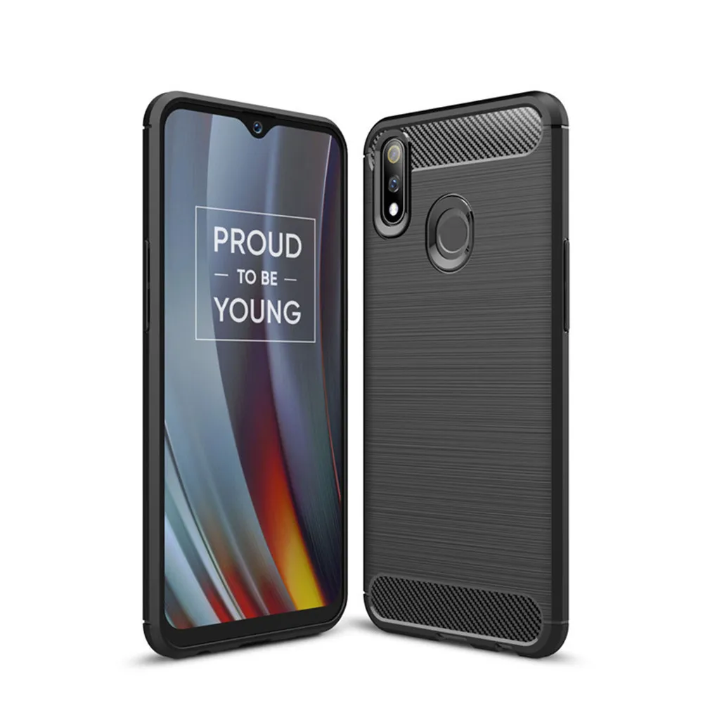 Для Oppo Realme 3 Pro чехол для Realme3 роскошный полностью Мягкий силиконовый