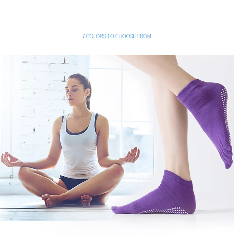 Женская Профессиональная воздушная Йога спортивные носки противоскользящие
