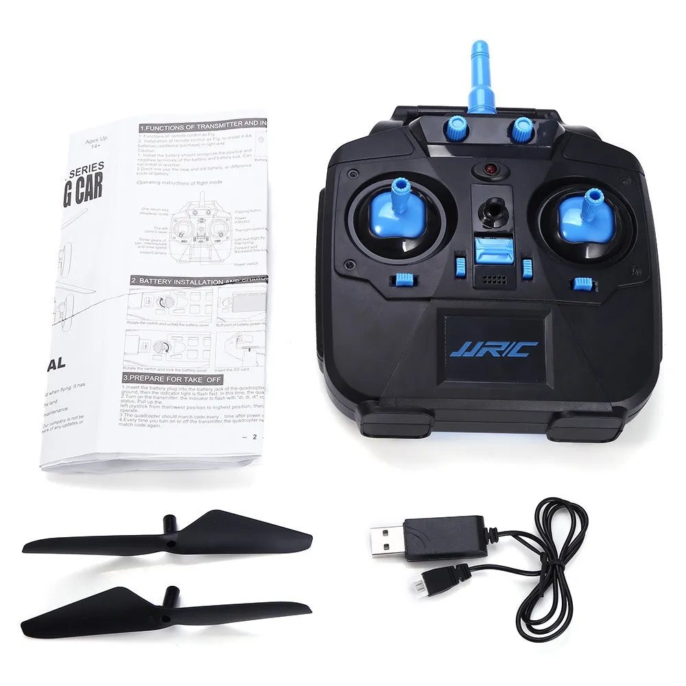 JJRC H23 RC Helicopter 2.4G Quadcopter Car Land Sky 2 in 1 UFO RTF 3D Flip One key Return Headless Mode Drone Dron|drone dron|quadcopter carrc
