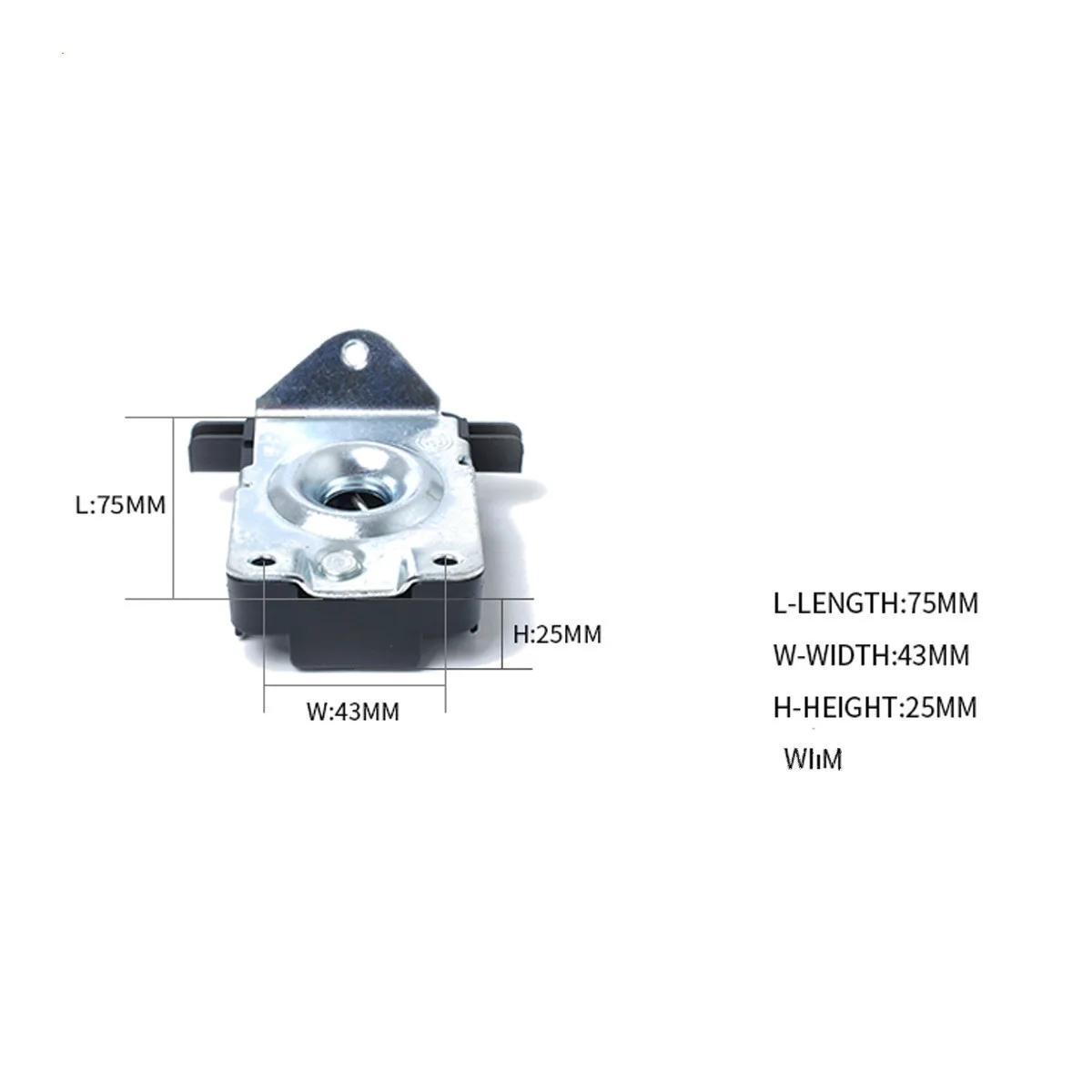 ELISHASTAR новая крышка замка капота двигателя для B-MW E39 E46 E53 1995-2006 51238203859