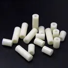 100 шт.лот ABS круглая Проставка печатная плата Проставка OD(7 мм) X ID (3,2 мм) * L M3 * L(L = 1234567810 мм)