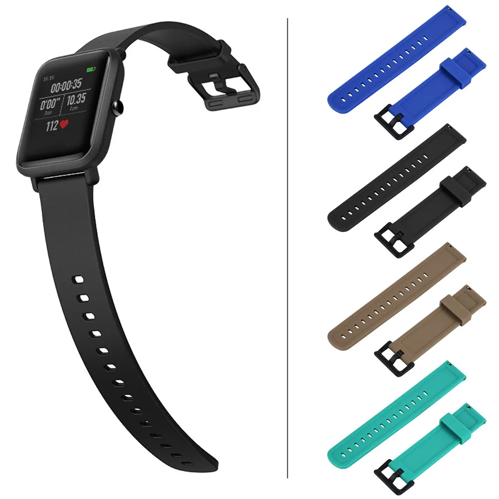 Стильный спортивный ремешок на запястье для Amazfit сменный Легкий браслет Xiaomi Huami Bip