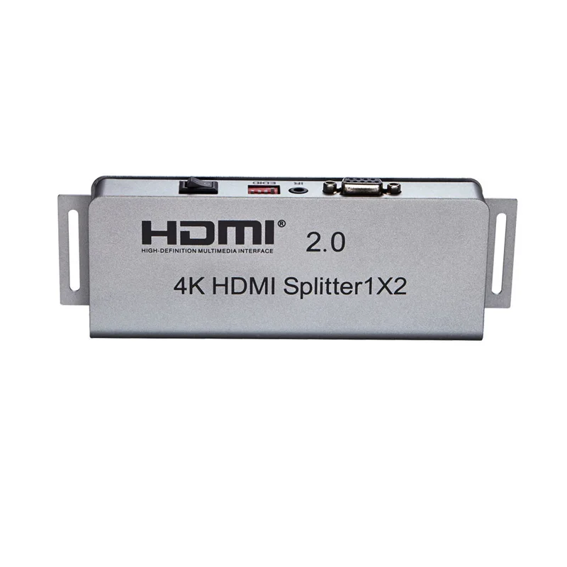 Новый разветвитель HDMI 1x2 1080P HDCP 2 порта 0 1 в выхода для HD TV PC BOX 4096X2160/60 Гц 3D 4K|splitter