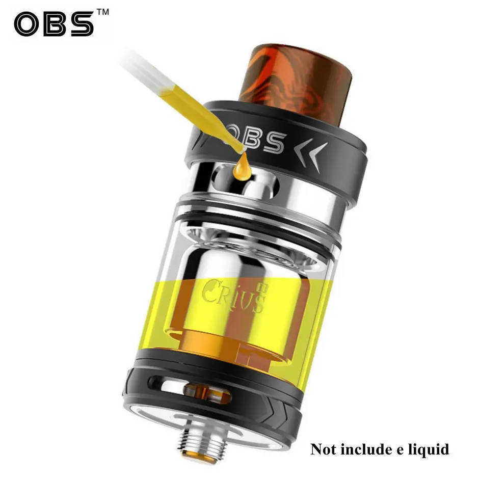 Оригинальный obs Крий II RTA 3 5 мл распылитель 2 Vape танк ввиду электронная сигарета