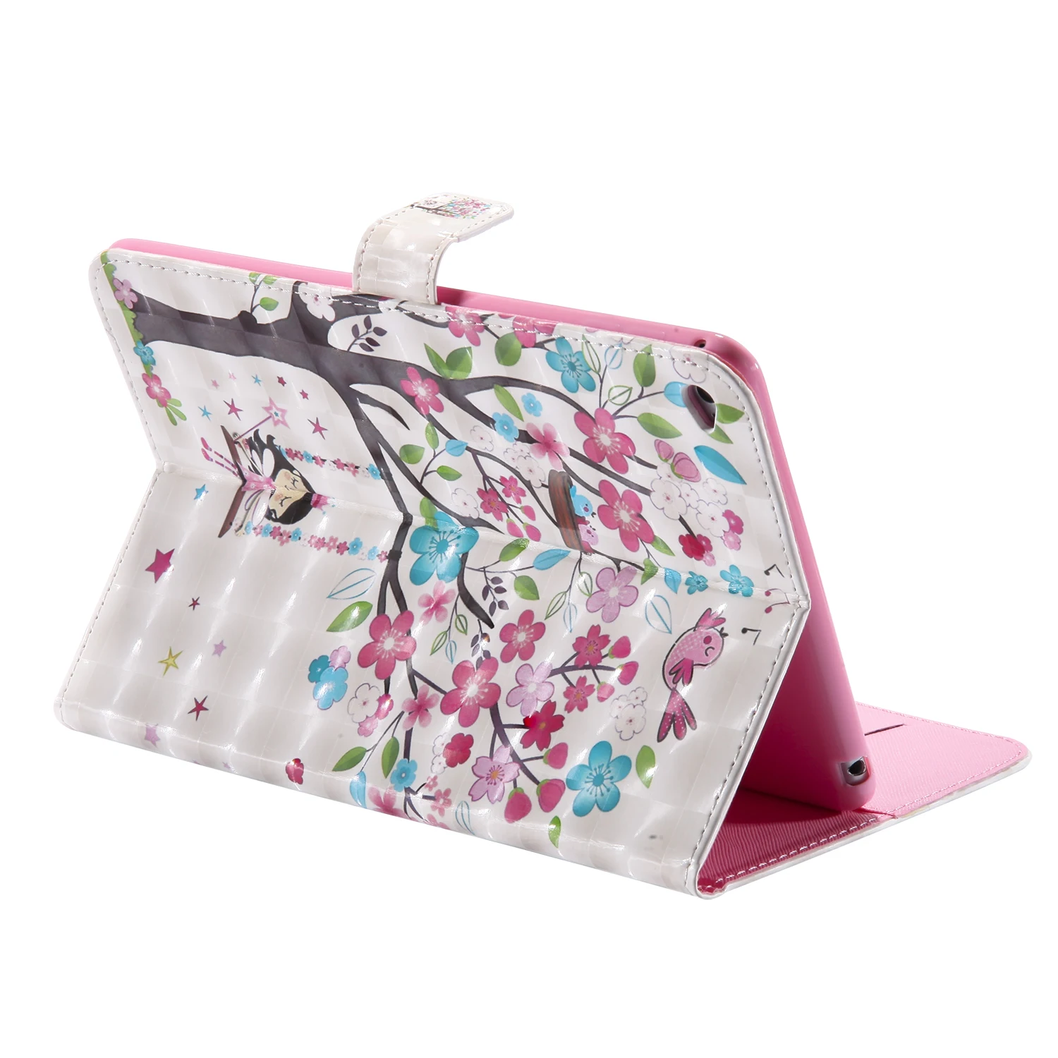 Модный чехол-книжка из искусственной кожи для Apple iPad Mini 4 Mini4 чехол-подставка с