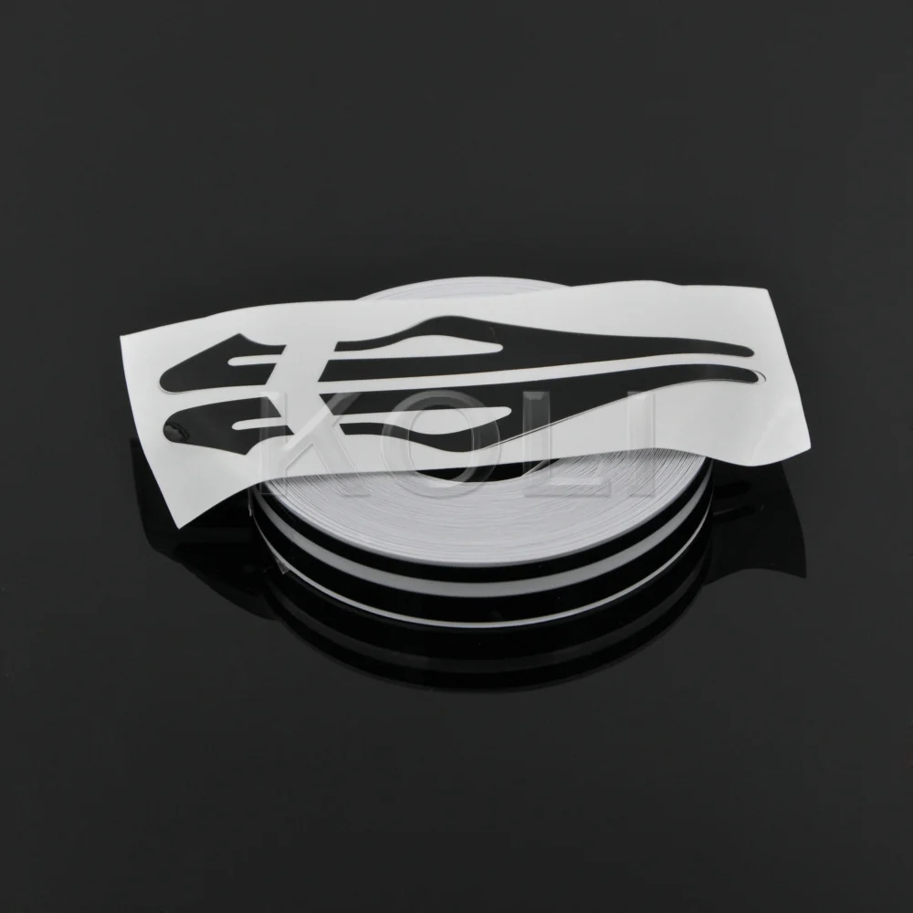 12 мм черная полоска PinStriping Pin Полоса Автомобильный Корпус Дверь Окно Наклейка