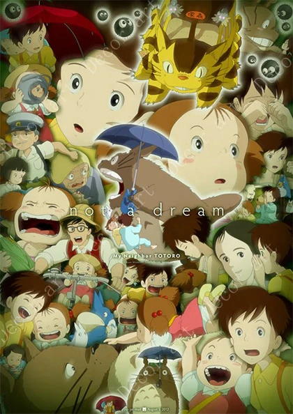Hayao Miyazaki коллекция мультяшных персонажей аниме холст картины винтажные крафт