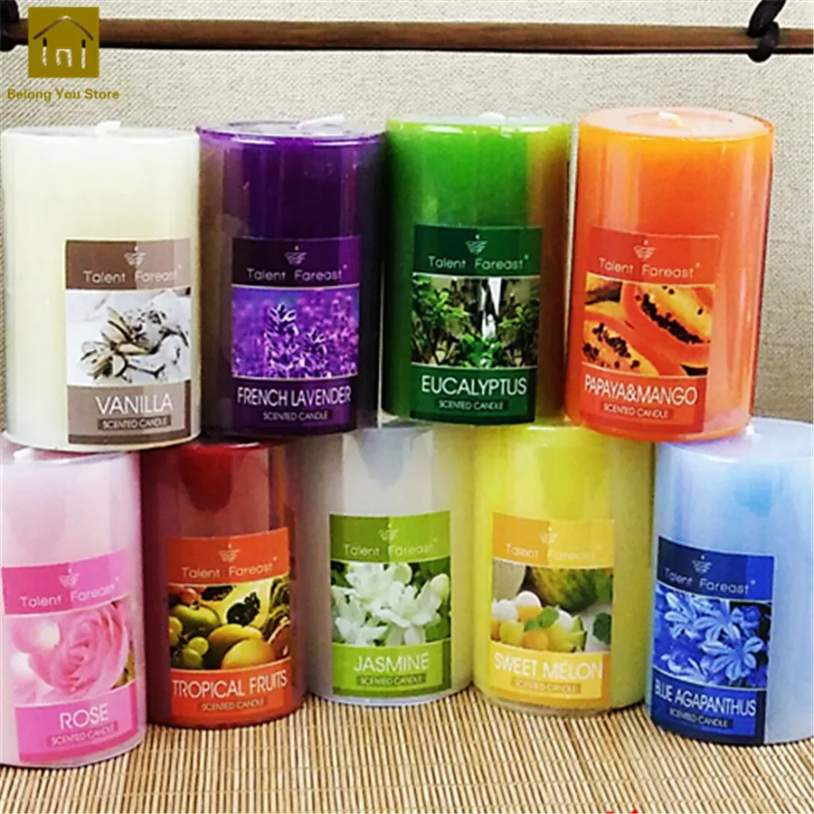Декоративные свечи Mariage Bougies Et Chandelles Velas Парфюмерия день рождения для свадеб букеты ароматические свечи JKK090