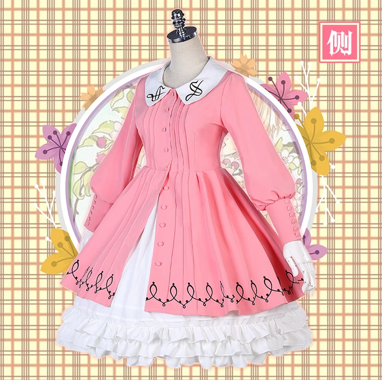 Новый карнавальный костюм Сакура Kinomoto Sakura/Daidouji Tomoyo розовое платье на Хэллоуин