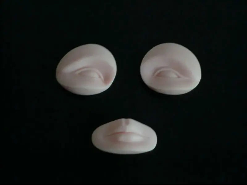 5 комплектов Перманентный макияж тренировка бровей и губ 3D по замене кожи 2 глаз 1